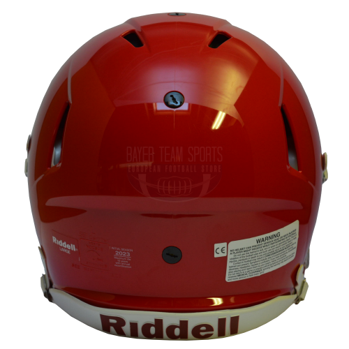 Riddell Speed Icon - Scarlet - Helmet Size: Medium