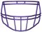 Riddell S2BD-HS4 Facemask - Facemask Farbe: Weiß HS4