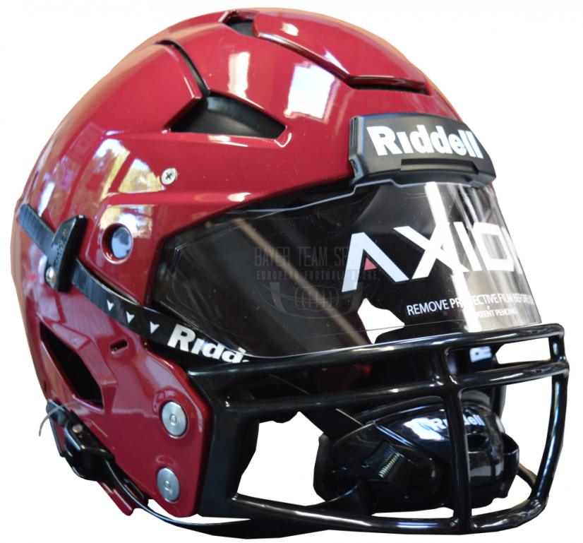 Riddell Axiom football helmet - Helmet Size: TRU-FIT: REQUIRES HEAD SCAN