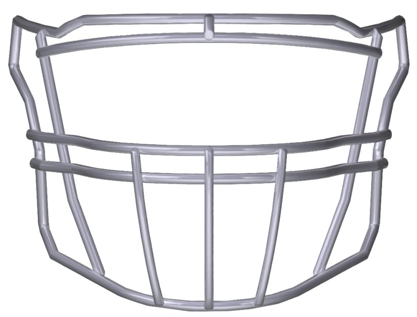 Riddell SF-2BDC SpeedFlex Facemask - Facemask Color: Lt.Gray SF
