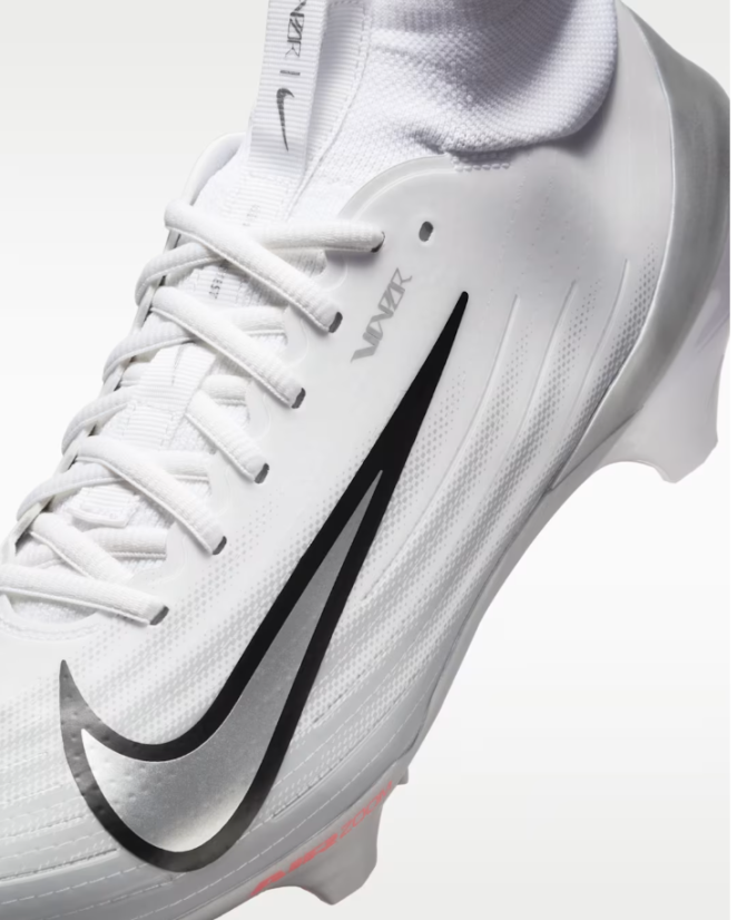 Football Cleats Nike Zoom Air Vapor Pro 1 - White :: Bayer Team Sports