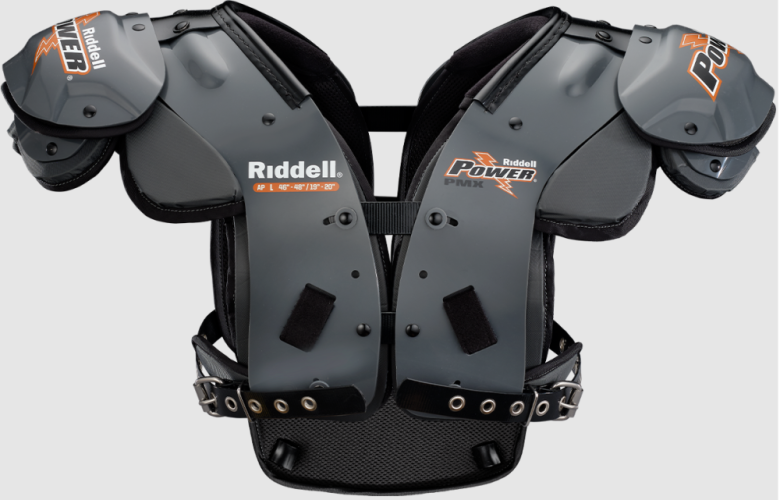 Football Shoulder Pads - Riddell POWER PMX AP - Size: XLarge 20-21"