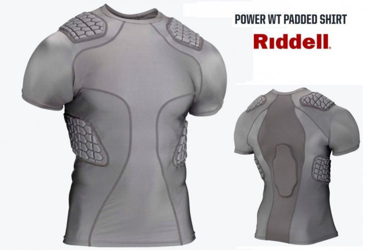 Riddell Power WT Padded Shirt - Size: Large