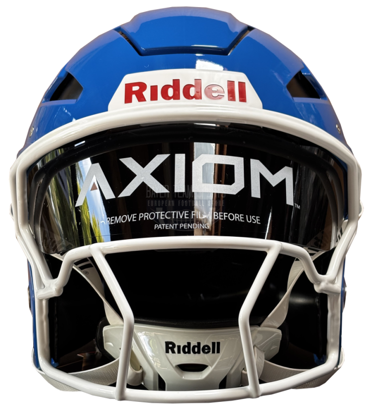 Riddell Axiom Football Helmet - Royal Blue - Helme Größe: 7