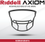 Riddell AXIOM Facemask - W-2B-HP-S