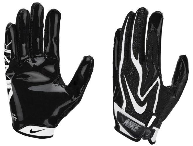 Nike Vapor Jet 9.0 Football Gloves - Black - Size: Medium