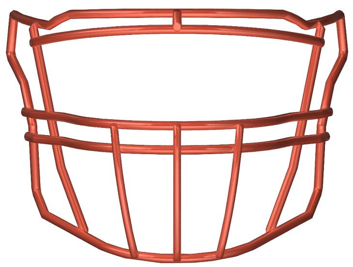 Riddell SF-2BDC SpeedFlex Facemask - Barva Mřížky: Orange SF