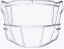 Riddell SF-2EG-SW SpeedFlex Maschera - Colore Maschera: White SF