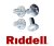 Riddell SF Strap Lock Screw 8/32 - Sada 4 ks