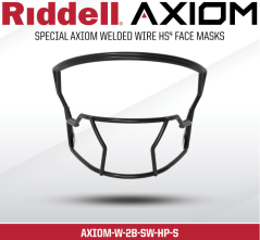 Riddell AXIOM Facemask - W-2B-SW-HP-S
