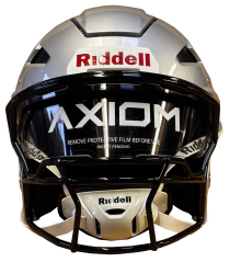 Riddell Axiom - Footballhelm für Erwachsene - Bay Silver
