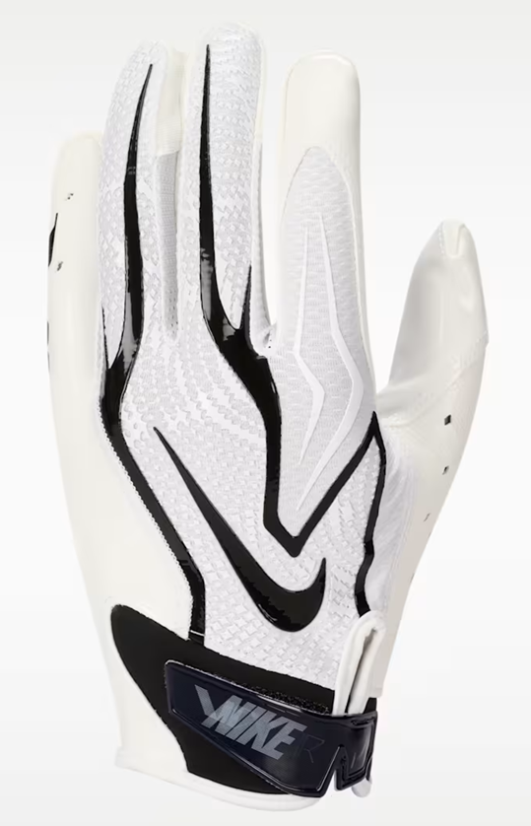 Nike Vapor Jet 9.0 Football Gloves - White