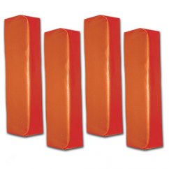 Colore Arancione - Venduto in set di 4 pezzi