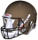 Riddell Speed Icon -  Met.South Bend Gold - Helmet Size: XLarge