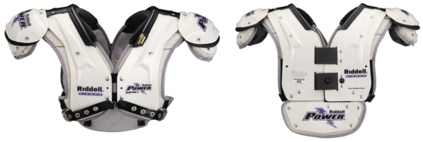Football Shoulder Pads - Riddell Power SPK+ Skilled :: Bayer Team