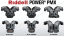 Football Shoulder Pads - Riddell POWER PMX AP - Size: Medium 18-19"