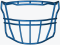 Riddell SF-2BDC-HD SpeedFlex Facemask - Facemask Farbe: Purple SF