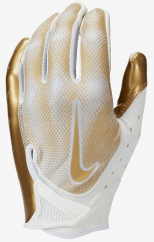 Nike Vapor Jet 7.0 MP Football Gloves - White/Gold