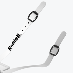 Riddell Hard Cup Chin Strap White