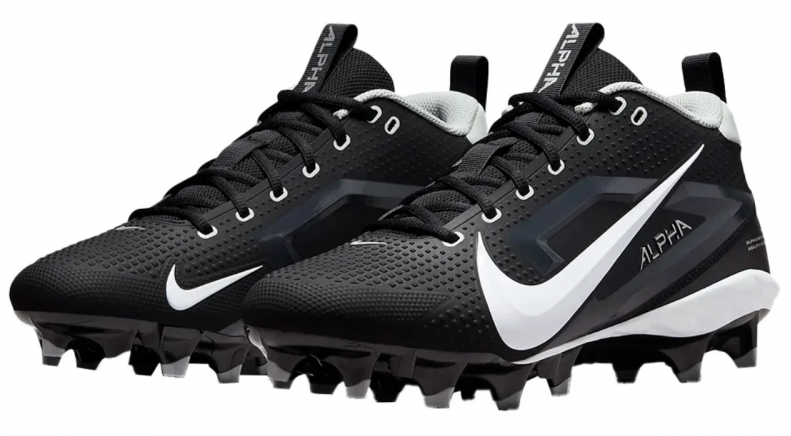 Football Schuhe Nike Alpha Menace 4 Varsity - Black - Size: 10.0 US