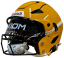Casco Football Riddell Axiom Varsity - Giallo - Taglia Casco: 8