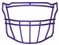 Riddell SF-2BDC SpeedFlex Facemask - Facemask Color: Purple SF