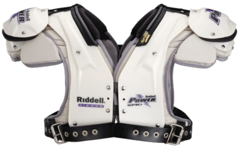 ショルダーパッド Riddell SPK XS Football Shoulder Pads - Riddell Power SPK+ Lineman - Size: Large