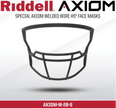 Riddell AXIOM Facemask - W-2B-S
