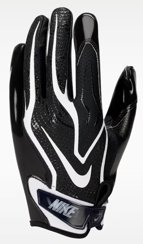 Nike Vapor Jet 9.0 Football Gloves - Black - Size: Large