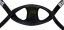 Riddell SF Cam-Loc Softcup Chinstrap - Black