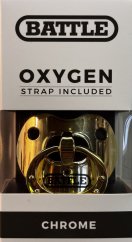 Battle Binky Oxygen CHROME Football Mouthguard - Gold
