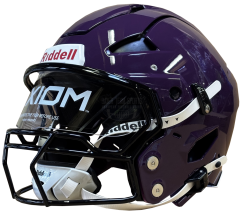 Riddell Axiom Football Helmet - Purple