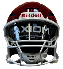 Riddell Axiom  Football Helmet - Cardinal