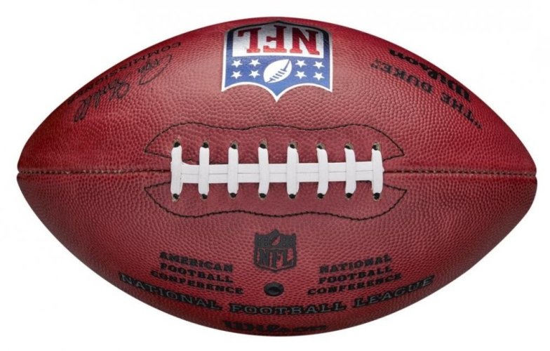 Wilson The Duke Official Size NFL Leather Football