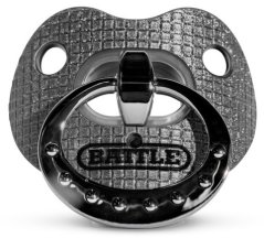 Battle "Binky Diamond" Oxygen Football Mouthguard - Black