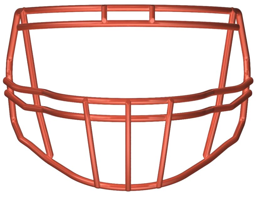 Riddell S2BD-HS4 Facemask - Facemask Farbe: Orange HS4