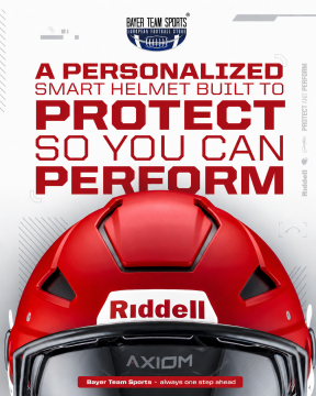 Riddell AXIOM TRU-FIT - 3D Scanning Technology