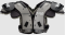 Football Shoulder Pads - Riddell Smoke All Purpose - Velikost: Large 19-20"