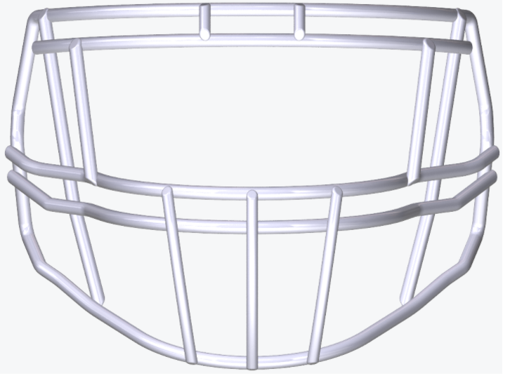 Riddell S2EG-II-HS4 Maschera - Colore Maschera: White HS4