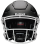 Riddell SpeedFlex Echo - Ultra Flat Black - Helmet Size: 8