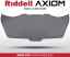 Riddell Axiom Visor Smoke - Open