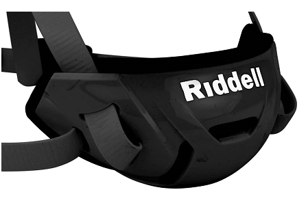 Riddell Hard Cup Chin Strap Nero - Taglia Mentoniera: Standard HC Riddell - MD