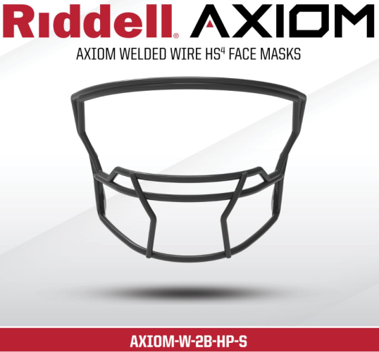 Riddell AXIOM Facemask - W-2B-HP-S - Colore Maschera: Navy
