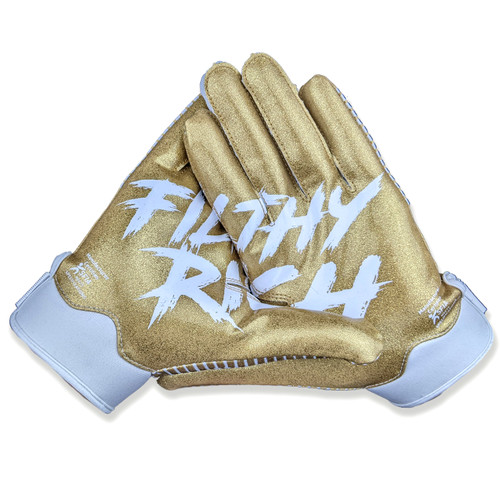 Battle "Filthy Rich" Receiver Gloves - Size: Large
