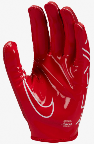 Nike Vapor Jet 7.0 Football Gloves - Red - Size: Large