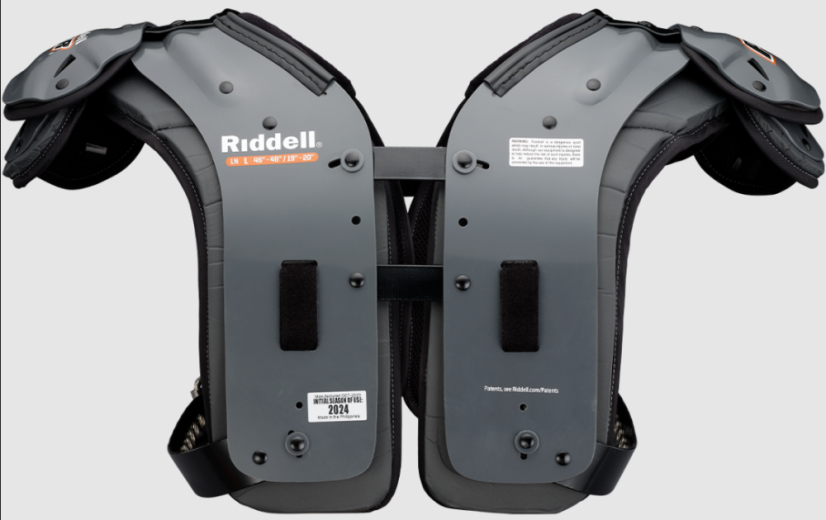 Football Shoulder Pads - Riddell POWER PMX LN - Size: 2XLarge 21-22"