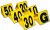 Football Sideline Yard Markers
