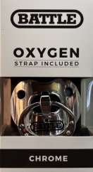 Battle Binky Oxygen CHROME Football Mouthguard - Silver