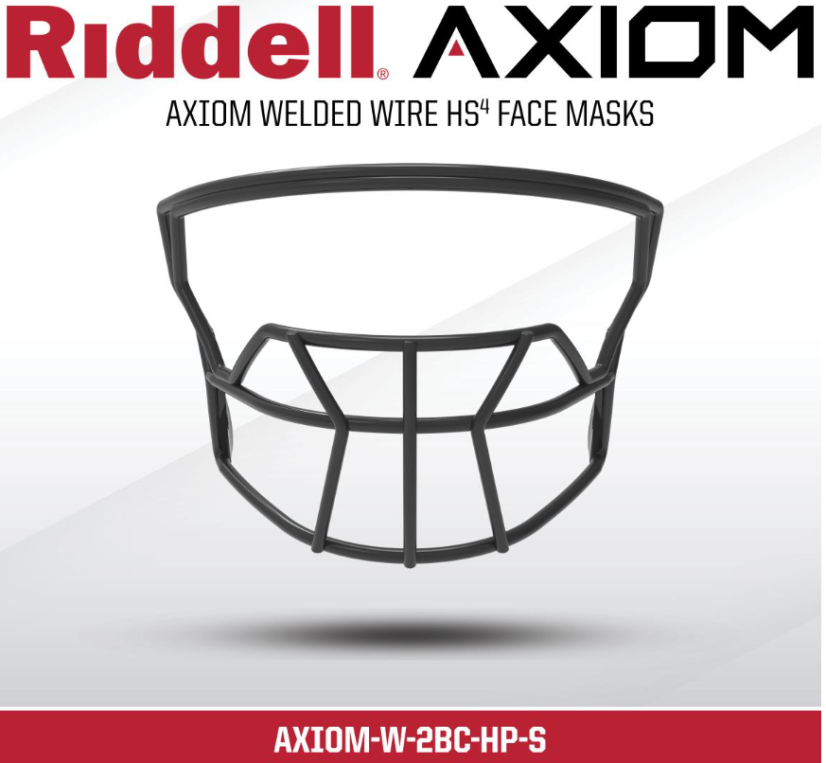 Riddell AXIOM Facemask - W-2BC-HP-S