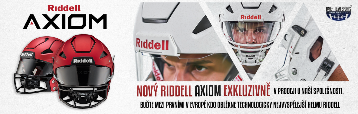 Nová helma Riddell Axiom